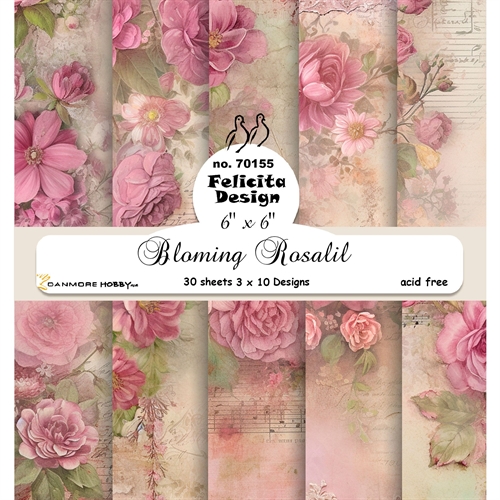 Felicita Design Bloming rosalil 3x10design 15x15cm 200g